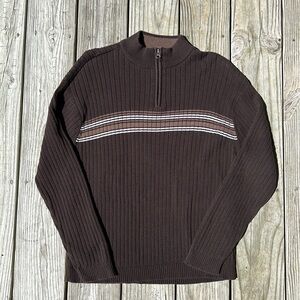 Youth ribbed Brown Sweater